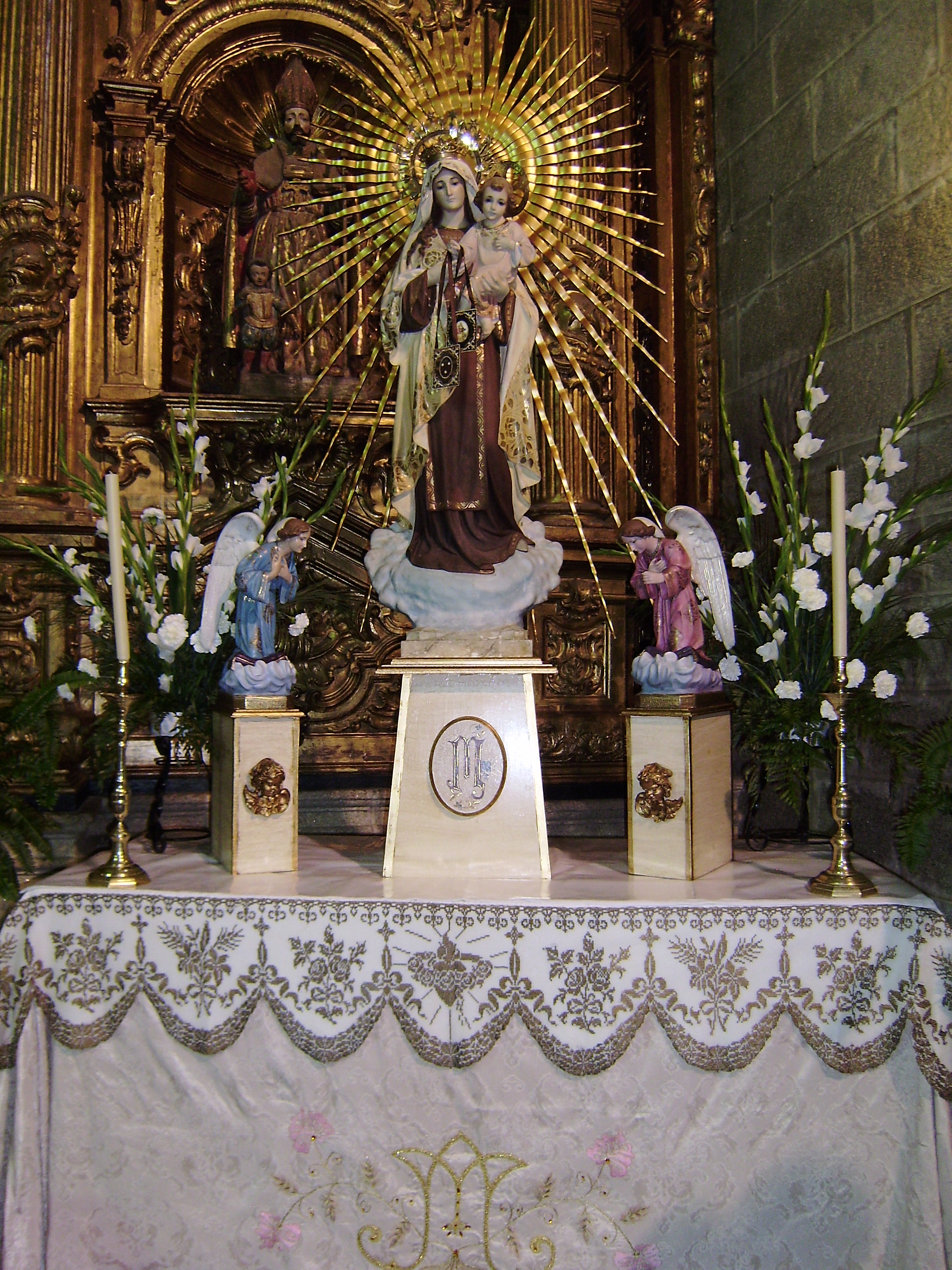 La comunidad parroquial celebra la fiesta de la Virgen del Carmen
